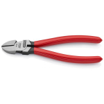 Diagonālie griezēji, Knipex, 70 01 160 SB, 160 mm, pulēta galva, plastmasas rokturi, grie&scaron;anas jauda līdz 4 mm mīkstajai stieplei.