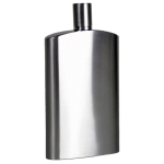 Kabatas kolba 'Brush', nerūsējo&scaron;ais tērauds, 125 ml, R180851, BasicNature