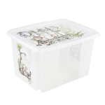 Kaanega karp 30L Karolina "Winnie the Pooh" 45x35x27cm l&auml;bipaistev 0612238001238 Keeeper