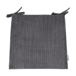 Krēsla spilvens HYPER 45/41x40cm, tum&scaron;i pelēks P0005394