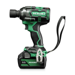 Bezvadu trieciena uzgriežņu atslēga, HIKOKI WR18DHWPZ, 18 V, bezsuku motors, 345 Nm griezes moments, IP56 aizsardzība