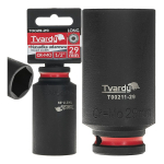 Deep impact socket Tvardy T00211-29 1/2" 29mm CR-MO