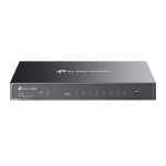 Omada 8-Port Gigabit Smart Switch, TP-Link, SG2008, 8&times; 10/100/1000 Mbps, Ventilaatorita, 12 VDC/1 A v&auml;line adapter