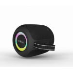 Gembird Bluetooth k&otilde;lar SPK-BT-LED-05-BK, must, 10 m, RGB LED, 4 h aku t&ouml;&ouml;aeg, TWS, 3 h laadimisaeg