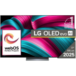 LG teler OLED 77" OLED77C51LA, 4K Ultra HD, OLED evo, 0.1 ms, 4 HDMI, 2 RF, Wi-Fi, Bluetooth, Smart TV