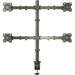 Onkron monitor, D421E-B, 13-32 tolli, 32 kg, 75 x 75 mm, 100 x 100 mm, must, k&otilde;rguse reguleerimine, kallutusnurk -90 - 90&deg;