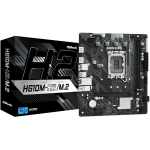 Asrock Emaplaat H610M-H2/M.2, LGA 1700, 2 x DDR4 DIMM, 64 GB, 1 x PCIe 4.0 x16, 2 x HDMI, 4 x SATA3, 4 x USB 3.2 Gen1, 7.1 CH heli