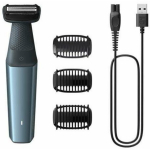 Philips Kehahooldus BG3027/05, 3 pikkuse seadistust, 60 min t&ouml;&ouml;aeg, 5 V, Li-Ion aku, 3 lisatarvikut, veekindel