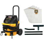 Dewalt Tolmuimeja DWV905MKIT-QS, 230 V, 1400 W, 75 l/s, 25 kPa, 4.6 m, 32 mm, 38 l, M klass, 15 Kg, WTC