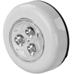 Emos isekleepuv LED lamp P3819, 10 lm, 3x AAA, 3x LED 5 mm, jahevalge, on/off, 3 tk blisterpakendis