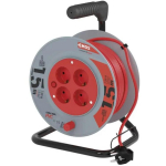 Emos Pikenduskeri P19515, 15 m, 4 pistikut, 230 V, 10 A, PVC, IP20, termiline kaitse