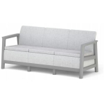 Keter Aia diivan kolmele Scandi Linea 29214642ECN, 182cm, 73cm, 77.5cm, 20kg, 3x110kg, pressitud plastmass
