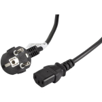 Lanberg CEE 7/7 kuni IEC 320 C13 toitekaabel CA-C13C-11CC-0030-BK, 3 m, 10 A, must, VDE