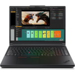 Lenovo ThinkPad P16 G3 Intel | Black | 16 " | IPS | WUXGA | 1920 x 1200 pixels | Anti-glare | Intel Core Ultra 9 | 275HX | 64 (2x32GB) GB | SODIMM DDR5 | Solid-state drive capacity 1000 GB | NVIDIA RTX PRO 3000 Blackwell Generation | GDDR7 | 12 GB |  ...