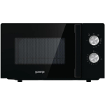 Gorenje Mikrolaineahi MO20E2BH, 800 W, 20 L, Grill, Must