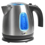Lafe Elektriline veekeetja CEG003 LAFCZA45008, 2200W, 1.7l, roostevaba teras, ketas, automaatne v&auml;ljal&uuml;litus
