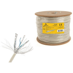 Gembird Kaabel CAT 6A SFTP LSZH SPC-6A-LSZHCU-SO, 305 m, hall, S/FTP, pakend: rull