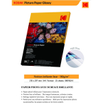 Kodak Fotopaber CAT 9891-624, 210 &times; 297 mm, 180 g/m&sup2;, l&auml;ikiv, 25 lehte