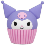 Paladone Kuromi SquishyGlo Silikoonlamp PP15398KUR, 16cm, Mitmev&auml;rviline, LED, 3 heledustaset, automaatne v&auml;ljal&uuml;litus