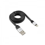 Sbox USB kaabel USB-IPH-2.4A, 1.5m, 480 Mbit/s, USB A M, Lightning (iPh) M, must/h&otilde;be, punutud: Ei