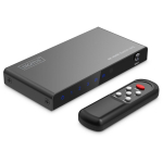 Digitus HDMI l&uuml;liti, 3x1, DS-55333, 4xHDMI, 48Gbps, metallkorpus, HDR tugi