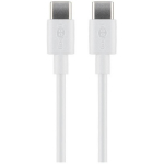 Goobay USB-C laadimis- ja s&uuml;nkroonimiskaabel 51244, 2 m, 60W, 3 A, 480 Mbps, paindlik, &uuml;mmargune