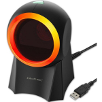 Qoltec 50857 lauaarvuti v&ouml;&ouml;tkoodiskanner, 1D/2D, USB, 100 skaneerimist/s, 1,75m kaabel, must