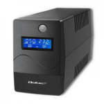 Qoltec Monolith UPS 53977, 0.45 kVA, 240 W, 2x AC, 12 V, 4.5 Ah, LCD, kompaktne