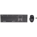 HP 720 Multi-Device juhtmevaba klaviatuur ja hiir, 9T5A9AA, 2.4GHz, Bluetooth, USB, 4000DPI, 5 nuppu, QWERTY, must