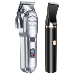 Oneisall RFC-676+P20 koera karvatrimmer, 2 tk, 100x80x20mm, 380g, 2000mAh, 4h, IPX7, USB-C