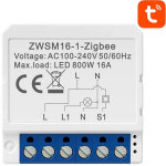 Avatto ZWSM16-W1 l&uuml;litusmoodul, ZigBee 3.0, 100-240V, 100m, nutikas l&uuml;liti, seina, kompaktne