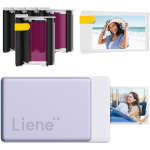 Liene Pearl N200 Pro 2x3" Portable Photo Printer Kit (Purple)