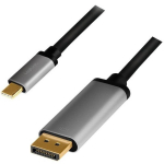 Kabel USB-C do DP, 4K 60Hz aluminiowy 1.8m
