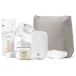 Philips Avent elektriline rinnapiimapump SCF396/31, 8 stimuleerimis- ja 16 v&auml;ljapumpamisrežiimi, laetav, BPA-vaba