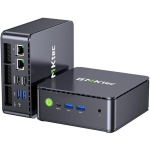 GMKtec G11 Mini PC, AMD R2514, 16GB DDR4, 512GB SSD, Win 11 Pro, Wi-Fi 6E, BT 5.2, 2x2.5G LAN, 4K