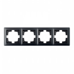 Raam STILJ 4v., Grafiit BYLECTRICA