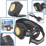 L&ouml;&ouml;gikindel LED COB pealamp 3W COB 500 mAh 500 lm IP44 G15117 GEKO