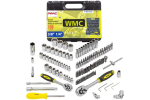 T&ouml;&ouml;riistakomplekt, WMC TOOLS, WMC-41082-5DS, 108 osa, 1/4" ja 3/8" &uuml;hendus, vastupidav teras