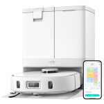 Nutikas robottolmuimeja m&auml;rgpuhastuse funktsiooniga 8000 Pa kuni 180 min 5200 mAh 2.5 L valge X10 Pro T2351G21 Eufy