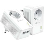 TP-LINK powerline adapter TL-PA7027P KIT, 1000 Mbit/s, 2 Gigabit porti, Plug and Play, 300 m t&ouml;&ouml;raadius, 4 W energiatarve