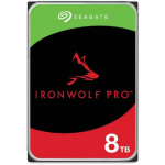 Seagate HDD ST8000NT001, 8 TB, 7200 RPM, 256 MB, SATA III, 3.5", IronWolf Pro, 550 TB/aastas, MTBF 2000000 h