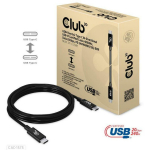 Club3D kaabel CAC-1575 USB4 Gen2x2 Type-C 2m, 20Gbps, 4K60Hz, PD 240W, M/M
