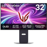 LG OLED monitor 32GX870A-B 32" 4K, 3840 x 2160, 0.03 ms, 1500000:1, 98.5%, 2 HDMI, 1 DP, 2 k&otilde;larit, G-SYNC, FreeSync Premium Pro