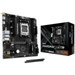 Asrock Emaplaat A620AM-X WIFI, 2 x DDR5 DIMM, 128 GB, 2 x M.2, 4 x SATA3, 1 x HDMI, 1 x DisplayPort, 802.11ac Wi-Fi, 2.5G LAN