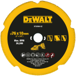 Dewalt Multi-Material Diamond Cutting Wheel DT20590-QZ 76mm x 10mm, 1 tk, 10 mm ava, 30&deg;, 0.3 cm k&otilde;rgus, 20 cm pikkus