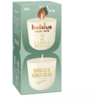 Bolsius t&auml;itek&uuml;&uuml;nlad 37030586 2 tk., 0.10kg, vanill ja tonka uba