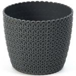 Lamela Lillepott 9827329, 160mm, 140mm, &uuml;mmargune, antratsiit, plastmass, ilma aluseta