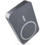Emos Juhtmevaba v&auml;line akumulator WI 1046 B0551GY, 10 000 mAh, 20 W, hall, alumiinium, 1&times; USB-C, PD 20 W, LED indikaator