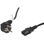Lanberg Toitekaabel CEE 7/7 kuni IEC 320 C13 CA-C13C-11CC-0050-BK, 5 m, 10 A, must, VDE