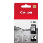 Canon Tindikassett PG-512 2969B001, 15ml, must, 401 tr&uuml;kist, pigmenteeritud tint, &uuml;hilduv Canon PIXMA